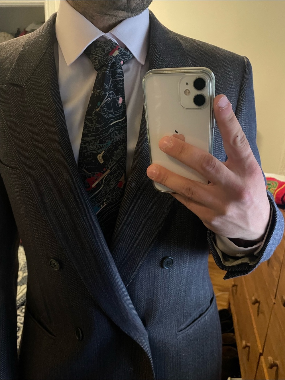 Maximilian Vancouver silk tie